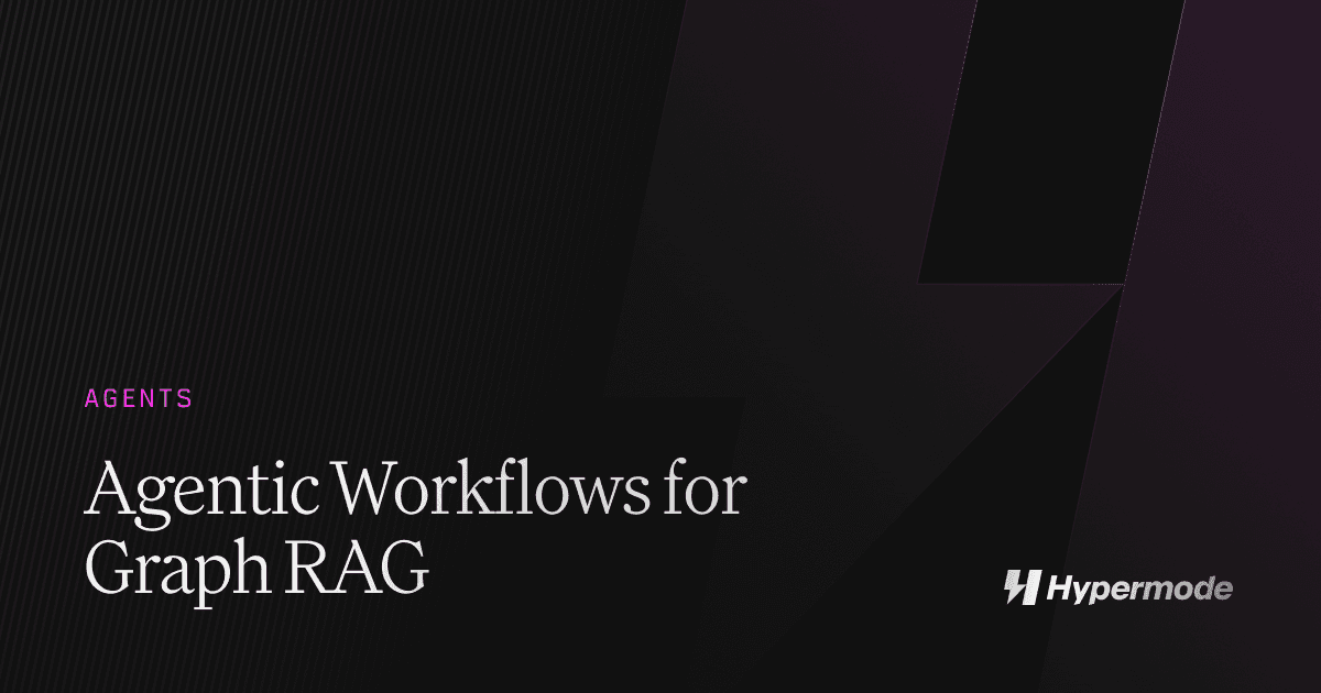 Agentic Workflows For Graph RAG