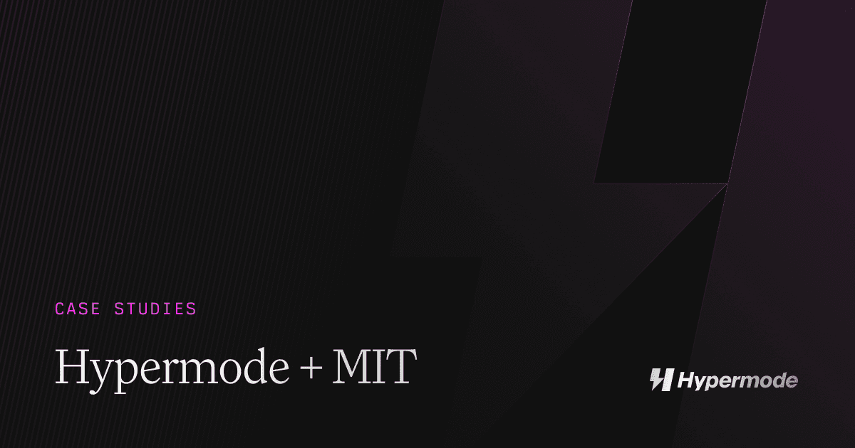 Case study: Hypermode + MIT