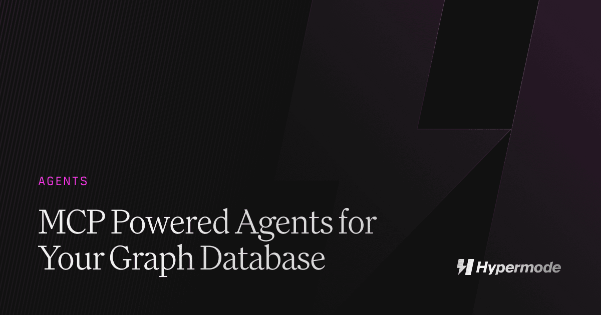 MCP Powered Agents For Your Graph Database