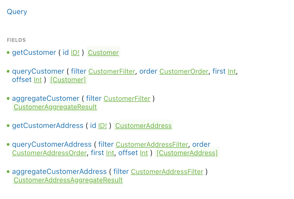 Query Documentation
